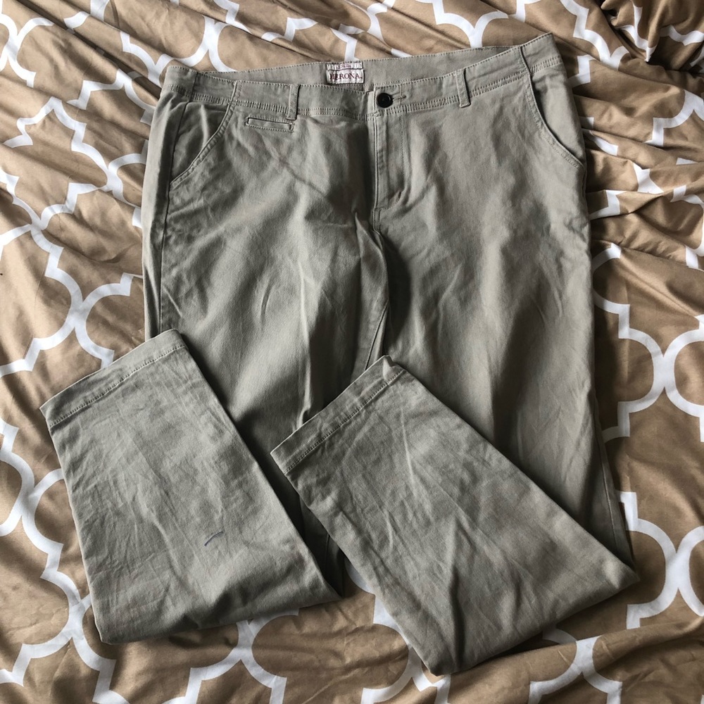 Merona ankle cut size 14 skinny khaki’s